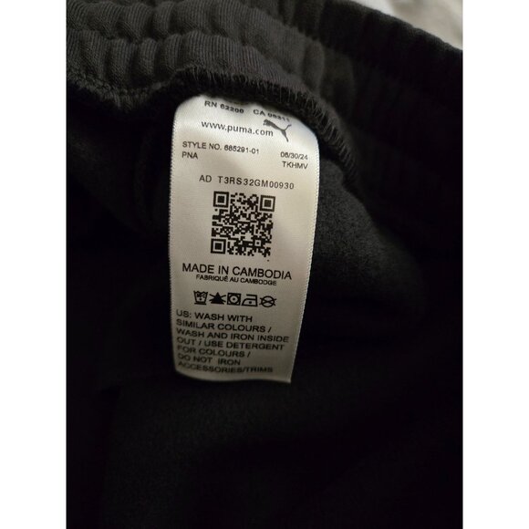 NWT Men's Puma Logo Sweatpants - Size XXL (Waist 40") - Picture 6 of 6
